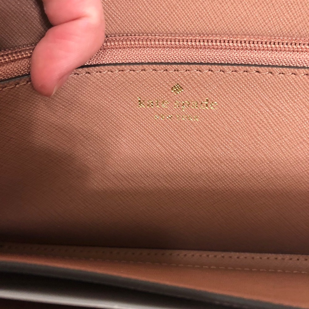 Kate Spade Lzip Continental Wallet Eva Ashmetallic - Picture 13 of 15